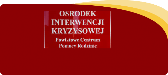 Ośrodek Interwencji Kryzysowej szyld